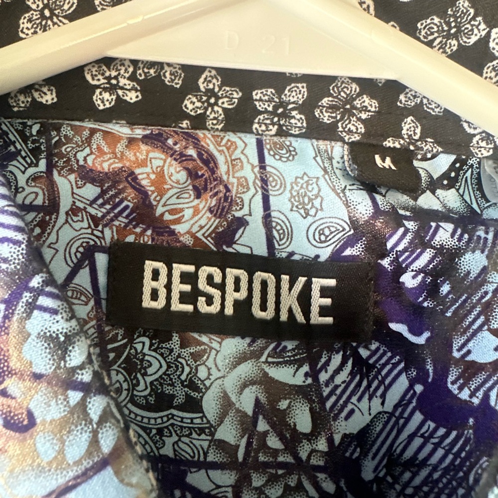 Bespoke button down mens shirts